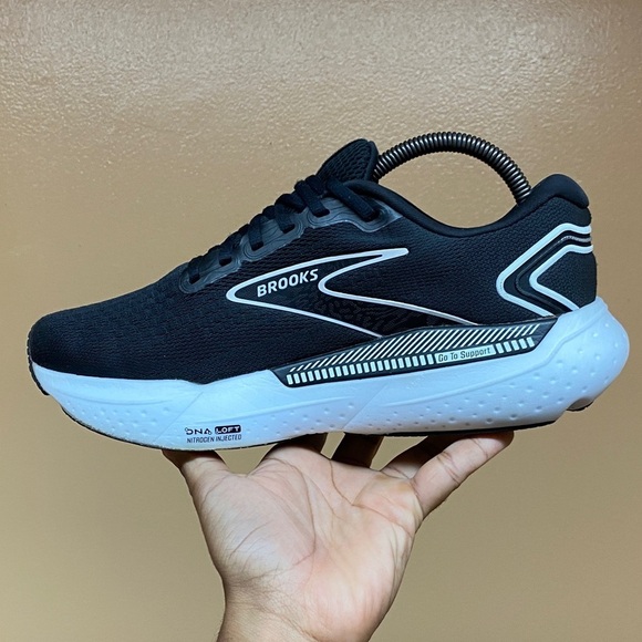 Brooks Glycerin GTS 21 Men’s Running Sneakers “Black White” Size 10 Wide main image 15